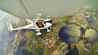 Pipistrel Sinus Motorglider Demo Flight with Rand Vollmer  Sebring Sport Aviation Expo [upl. by Eilsel28]