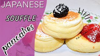 PANCAKES Ó HOTCAKES SUPER ESPONJOSOS JAPONESES JAPANESE SOUFFLE PANCAKES COMO HACER [upl. by Schuster46]