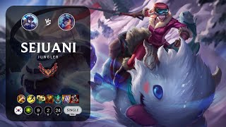 Sejuani Jungle vs Nunu amp Willump  KR Grandmaster Patch 1324 [upl. by Matuag604]