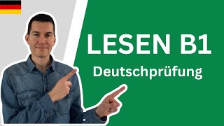 Lesen B1  TELC  ÖSD Prüfung  Deutsch [upl. by Benedikta]