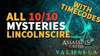 All Lincolnscire Mysteries Assassins Creed Valhalla [upl. by Jolie]