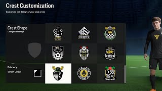 FC24  All Create A Club LogosBadges  EA Sports FC 24 [upl. by Eybbob748]