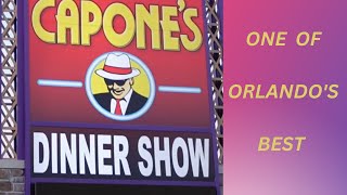 CAPONES DINNER SHOW REVIEW ORLANDO FLORIDA [upl. by Henson]