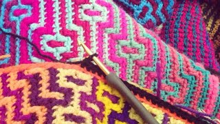 1 Beginners Guide to Mosaic Crochet  The Basics [upl. by Atneciv]