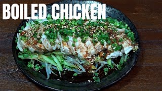 LOW CARB HIGH PROTEIN BOILED CHICKEN [upl. by Nauqit]