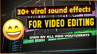 Popular Sound Effects For Video Editing Copyright Free Free To Use SFX [upl. by Vince]