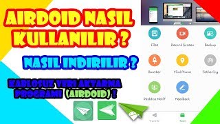 Airdroid Nedir Nasıl Kullanılır Kablosuz Veri Aktarma Programı [upl. by Miarzim]