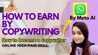 What is Copywriting  How to use meta ai in whatsapp for copywriting [upl. by Aikaj]