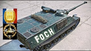 Foch world of tank blitz aced gameplay 5100 DMG  French commentary [upl. by Morey]