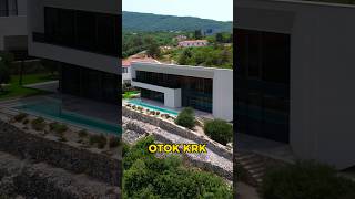 Jedna od najluksuznijih vila na Kvarneru 🏠 nekretnine krk balkan kvarner realestate [upl. by Juli]