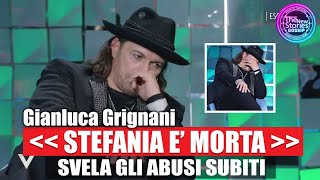 Gianluca Grignani in lacrime quotStefania è mortaquot il racconto shock [upl. by Weil]