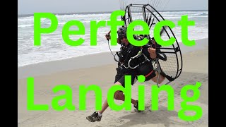 The Perfect Paramotor Landing And How To Learn It [upl. by Bellaude]