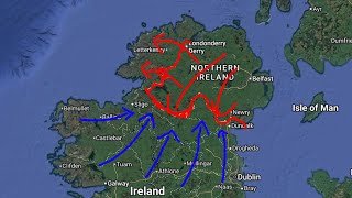 fictionmappingBritish Invasion of Ireland What happens [upl. by Acinonrev]