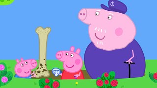 Digging Grandpa Pigs New Pond 🐟  Peppa Pig Full Episodes [upl. by Zannini32]