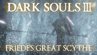 Pontiff Knight Great Scythe Moveset Dark Souls 3 [upl. by Diannne]