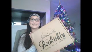 Bookishly Classic Book Crate Unboxing  December 2018 [upl. by Lil]