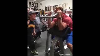 Golds Gym arnold schwarzenegger training [upl. by Irep879]