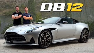 2024 Aston Martin DB12 Review  250000 Of Brutal Elegance [upl. by Nuahsed]