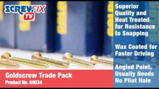 Screwfix Goldscrew Trade Pack 1400Pcs [upl. by Guglielmo72]