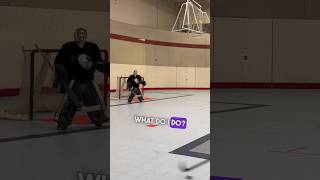 Roller goalies…how do I tpush without breaking my ankles hockey goalie micdup [upl. by Danika]