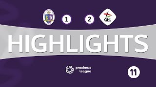 HIGHLIGHTS NL  Beerschot Wilrijk  OH Leuven 18112017 [upl. by Loella700]