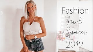 XXL FASHION TRY ON HAUL I SOMMER 2019 [upl. by Zoara49]