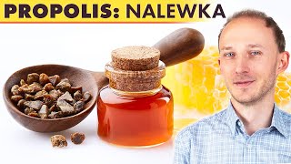 Nalewka z propolisu stosuj 15 kropli 2 razy dziennie dla zdrowia Propolis  Dr Bartek Kulczyński [upl. by Fesuy]