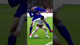 БОЛЬШИЕ ФУТБОЛИСТЫ против МАЛЕНЬКИХ в PES 2021 🤔 shorts [upl. by Assilac249]