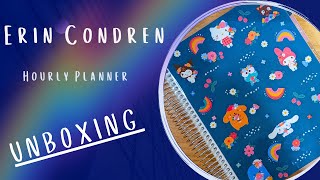 Erin Condren Unboxing  Hourly Planner  20242025 [upl. by Nerte347]