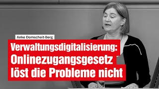 Auch das neue Onlinezugangsgesetz löst Probleme der Verwaltungsdigitalisierung nicht [upl. by Siraf]