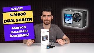 İki Ekranlı Fiyat Performans Canavarı Sjcam SJ4000 Dual Screen Aksiyon Kamera İncelemesi [upl. by Rains]