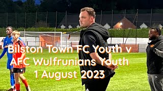 BilstonTownFC youth v AFC Wulfrunians [upl. by Rumpf]