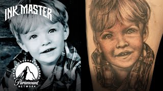 Most Impressive Realism Tattoos 🖼️ Ink Master [upl. by Jessabell]