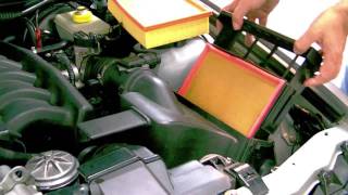 Replace BMW Air Filter  E36 M3 [upl. by Harhay90]