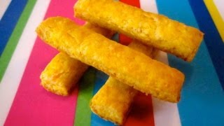 Snack Food Recipe for Kids How to Make Carrot Snack Sticks for Children  Weelicious [upl. by Aeuhsoj]