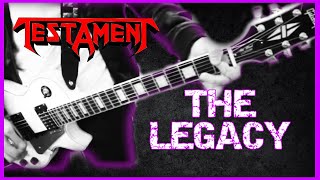 🎸TESTAMENT  The Legacy INSTRUMENTAL GUITAR COVER [upl. by Nytsrik]