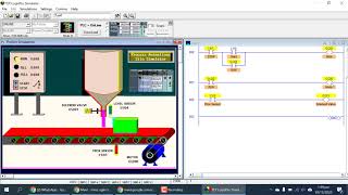 Silo Simulation  LogixPro  Mechatronics  Procedure [upl. by Tanya]