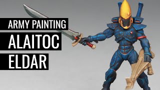 How to Paint CRAFTWORLD ALAITOC  ELDAR  Storm Guardians  Warhammer 40k [upl. by Cochard]