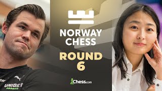 Can Magnus Overtake Hikaru amp Will Ju Stop Vaishali As Second Phase Begins Norway Chess 2024 Rd 6 [upl. by Nosnibor]