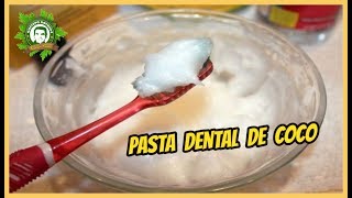 LA VERDAD DE USAR PASTA DENTAL HECHA CON ACEITE DE COCO  GUSTAVO DAVALOS [upl. by Dora787]