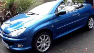 Peugeot 206 CC Alure Convertible [upl. by Griselda]