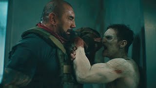 Army of the Dead  Dave Bautista vs Zombies Fight Scene [upl. by Oriane]