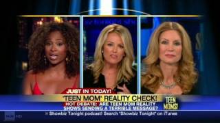 HLN Are TV teen moms sending a bad message [upl. by Nnaharas]