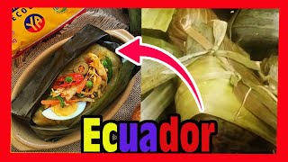 🟨🟦🟥 HALLACAS ECUATORIANAS de Pollo [upl. by Yasmine]