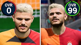 ICARDI 0 OVERALL OLDU  HER GOL 1 OVERALL ARTIYOR  FIFA 23 KARİYER MODU [upl. by Sirraj]