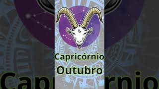 Capricórnio para o mês de outubro Horóscopo signos horoscopo zodiaco capricornio [upl. by Lash]