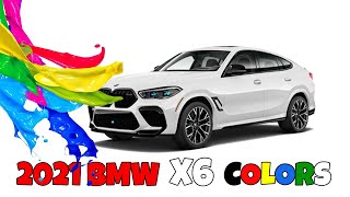 2021 BMW X6 colors [upl. by Aldric]