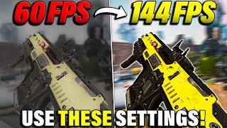 NEW BEST Apex Legends Settings for SEASON 18 Max FPS amp Visibility [upl. by Hannaj194]