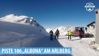 Ski Arlberg Piste 106 quotAlbonaquot [upl. by Elisabet]