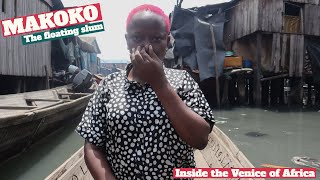 Makoko Inside Africas biggest FLOATING SLUM  Lagos Nigeria [upl. by Liam38]